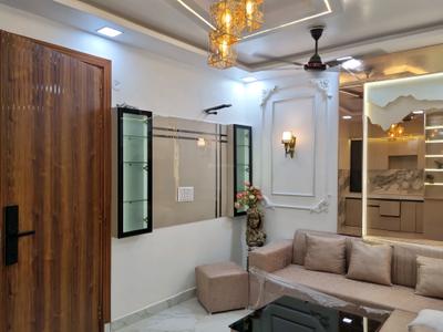 Living Room Image of 900 Sq.ft 3 BHK Apartment / Flat for sale in Hans Luxury Floor, Dwarka Mor New Delhi for Rs. 5900000