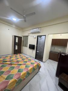 Bedroom Image of 600 Sq.ft 1 RK Apartment / Flat for rent in Scheme No 114 Indore for Rs. 13000