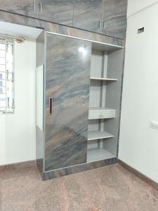 Bedroom Image of 600 Sq.ft 1 BHK Builder Floor for rent in Kaggadasapura Bengaluru for Rs. 20000