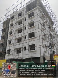 Image of 990 Sq.ft 2 BHK Apartment / Flat for sale in Sholinganallur, Chennai for Rs. 9800000