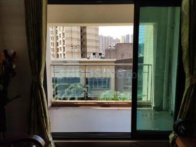 Balcony Image of 900 Sq.ft 2 BHK Apartment / Flat for rent in Dosti Vihar, Thane West Thane for Rs. 30000