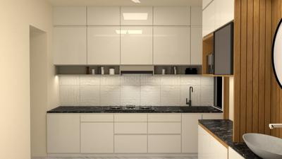 Kitchen Image of 1818 Sq.ft 3 BHK Apartment / Flat for sale in Shiv Sadhna Skywalk Manglaam, Chandkheda Ahmedabad for Rs. 7900000