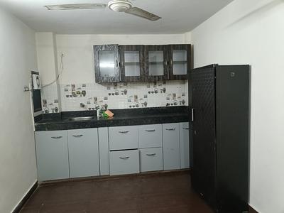 Kitchen Image of 708 Sq.ft 1 BHK Builder Floor for rent in Arjun Nagar New Delhi for Rs. 24000
