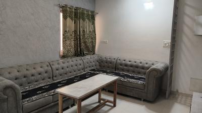 Living Room Image of 1145 Sq.ft 2 BHK Apartment / Flat for rent in Adani Elysium, Shantigram Ahmedabad for Rs. 34000