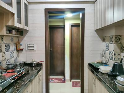 Kitchen Image of 450 Sq.ft 1 BHK Apartment / Flat for sale in Patil Sudama Greens, Diva Thane for Rs. 4000000