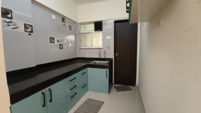 Kitchen Image of 1100 Sq.ft 2 BHK Apartment / Flat for rent in Kingston Aura A B C D E And Apex, Handewadi Pune for Rs. 20000