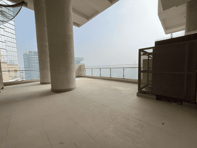 Balcony Image of 2300 Sq.ft 3 BHK Apartment / Flat for rent in Indiabulls Sky Forest, Parel Mumbai for Rs. 350000