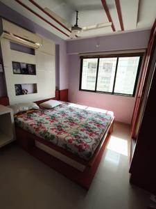 Bedroom Image of 1100 Sq.ft 2 BHK Apartment / Flat for rent in Pal Surat for Rs. 26000