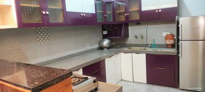 Kitchen Image of 1250 Sq.ft 3.5 BHK Independent House for rent in Scheme No 140 Indore for Rs. 55000