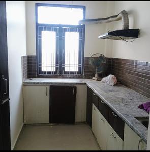 Kitchen Image of 1000 Sq.ft 2 BHK Builder Floor for rent in Pratap Nagar Jaipur for Rs. 20000