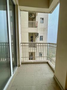 Balcony Image of 1650 Sq.ft 3 BHK Apartment / Flat for rent in Sushma Chandigarh Grande, Gazipur Zirakpur for Rs. 32999