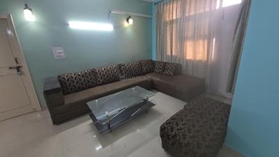 Living Room Image of 1150 Sq.ft 2 BHK Apartment / Flat for rent in Purvanchal Bhagirathi Apartments, Sector 62 Noida for Rs. 38000