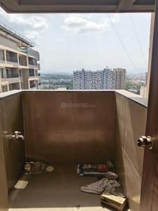 Balcony Image of 1200 Sq.ft 3 BHK Apartment / Flat for rent in Veddant Ganesh Bella Rossa, Punawale Pune for Rs. 30000