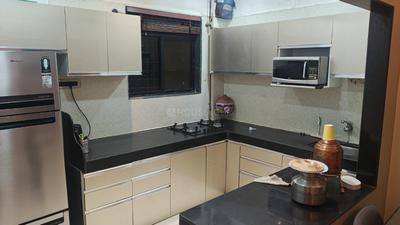 Kitchen Image of 1200 Sq.ft 2 BHK Apartment / Flat for rent in Skylark Maruti Tower, Kharghar Navi Mumbai for Rs. 52000
