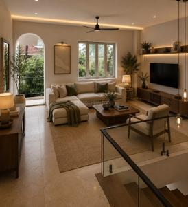 Hall Image of 4500 Sq.ft 4 BHK Villa for sale in Kakkanad Kochi for Rs. 45000000