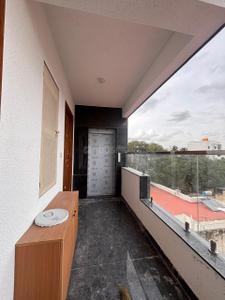 Balcony Image of 1100 Sq.ft 1 BHK Apartment / Flat for rent in Indira Nagar Bengaluru for Rs. 40000