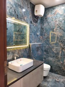 Bedroom Two Image of 2000 Sq.ft 3 BHK Builder Floor for rent in Ansal Florence Abode, Sector 57 Gurgaon for Rs. 65000