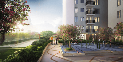 Image of 1185 Sq.ft 3 BHK Apartment / Flat for sale in Rishi Pranaya , Rajarhat, Kolkata for Rs. 10600000
