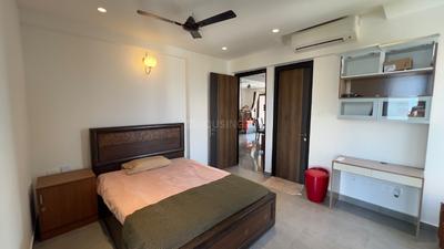 Bedroom Image of 1870 Sq.ft 3 BHK Apartment / Flat for rent in Baashyaam The Plutus Residence, Adyar Chennai for Rs. 190000