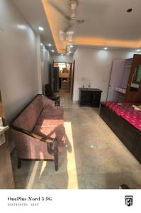 Bedroom Image of 600 Sq.ft 1 RK Builder Floor for rent in Malviya Nagar New Delhi for Rs. 29000