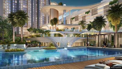 Image of 1100 Sq.ft 3 BHK Apartment / Flat for sale in Raymond The Address By GS, Thane West, Thane for Rs. 25000000
