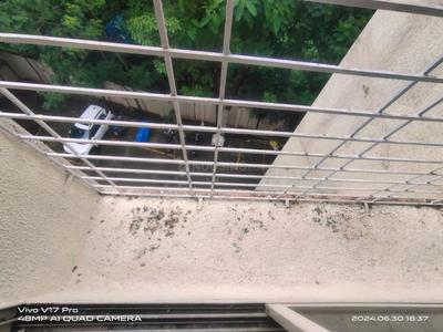 Balcony Image of 550 Sq.ft 1 BHK Apartment / Flat for rent in Kalwa Thane for Rs. 25000