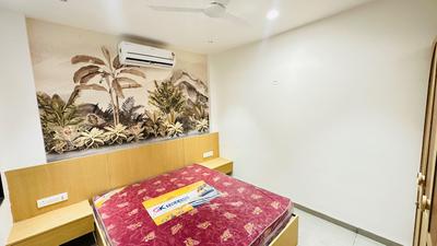 Bedroom Image of 800 Sq.ft 1 BHK Builder Floor for rent in Vishnu Puri Colony Indore for Rs. 15000