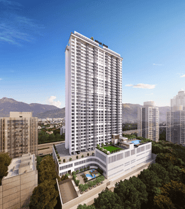 Image of 946 Sq.ft 2 BHK Apartment / Flat for sale in Ashar Edge, Thane West, Thane for Rs. 15800000