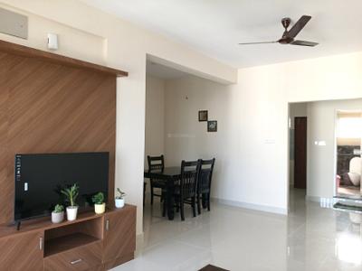 Living Room Image of 690 Sq.ft 1 BHK Apartment / Flat for rent in Doddanekundi Bengaluru for Rs. 35000