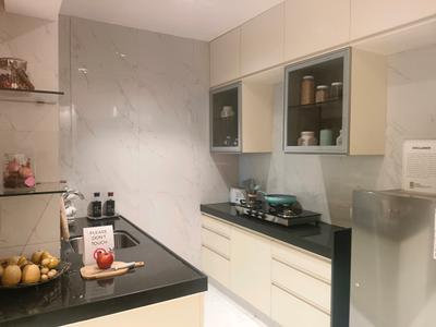 Kitchen Image of 639 Sq.ft 1 BHK Apartment / Flat for sale in Runwal Garden City Cluster 11 Tower 1 2, Dombivli East Thane for Rs. 4550000