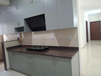 Kitchen Image of 1645 Sq.ft 3 BHK Apartment / Flat for rent in L And T Raintree Boulevard, Sahakara Nagar Bengaluru for Rs. 74500
