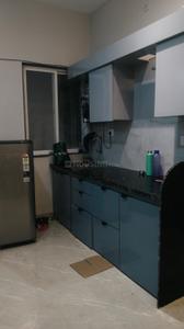 Kitchen Image of 600 Sq.ft 1 BHK Apartment / Flat for rent in Mahalakshmi Nagar Indore for Rs. 18000