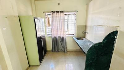 Kitchen Image of 500 Sq.ft 1 RK Builder Floor for rent in Indra Puri Colony Indore for Rs. 7000