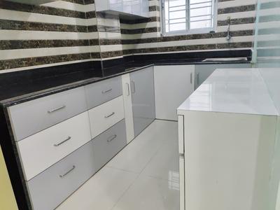 Kitchen Image of 1250 Sq.ft 3 BHK Apartment / Flat for sale in New Town Kolkata for Rs. 8600000