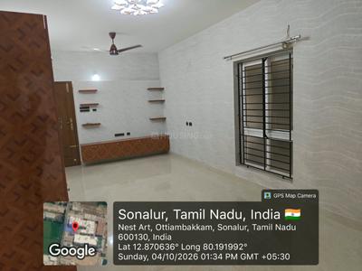 Hall Image of 1420 Sq.ft 3 BHK Apartment / Flat for rent in Nest Bonsai, Ottiyambakkam Chennai for Rs. 28000