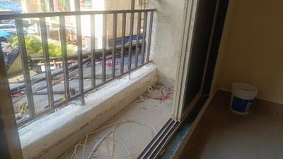 Balcony Image of 550 Sq.ft 1 BHK Apartment / Flat for rent in Rabale Navi Mumbai for Rs. 13500