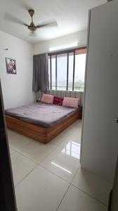 Bedroom Image of 2300 Sq.ft 2.5 BHK Apartment / Flat for rent in Malabar County III, Vaishno Devi Circle Ahmedabad for Rs. 28000