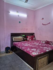 Bedroom Image of 380 Sq.ft 1 BHK Builder Floor for rent in Sector 24 Rohini New Delhi for Rs. 9000