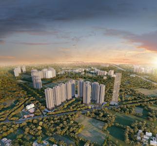 Image of 1850 Sq.ft 3 BHK Apartment / Flat for sale in SS Cendana Residences, Sector 83, Gurgaon for Rs. 20905000
