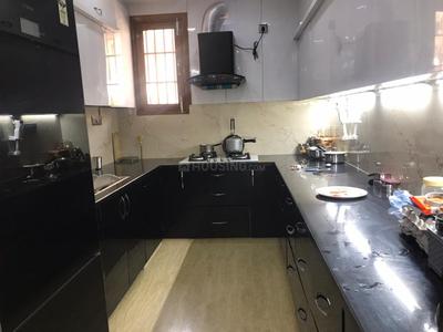 Kitchen Image of 950 Sq.ft 3 BHK Builder Floor for sale in Shalimar Bagh New Delhi for Rs. 18500000