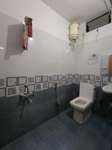 Bathroom Image of 450 Sq.ft 1 BHK Apartment / Flat for rent in Vijay Nagar Indore for Rs. 19000