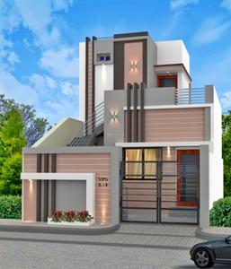 Image of 859 Sq.ft 2 BHK Independent House for sale in Kamal Vihar, Raipur for Rs. 2390000