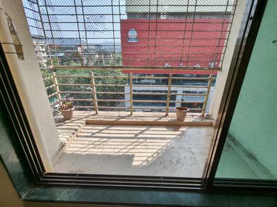 Balcony Image of 670 Sq.ft 1 BHK Apartment / Flat for sale in Newa Heights, Airoli Navi Mumbai for Rs. 9500000
