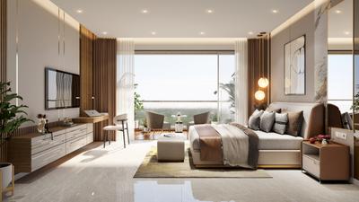 Living Room Image of 1633 Sq.ft 3 BHK Apartment / Flat for sale in Cristallo The Arista, Pimple Nilakh Pune for Rs. 17500000