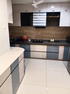 Kitchen Image of 800 Sq.ft 2 BHK Apartment / Flat for rent in Shaligram Prime, South Bopal Ahmedabad for Rs. 33500