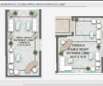 Image of 2180 Sq.ft 3 BHK Apartment / Flat for sale in Gmada Aerocity, Mohali for Rs. 27300000