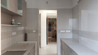 Kitchen Image of 1080 Sq.ft 2 BHK Apartment / Flat for sale in Soham Crystal Spires, Thane West Thane for Rs. 19500000