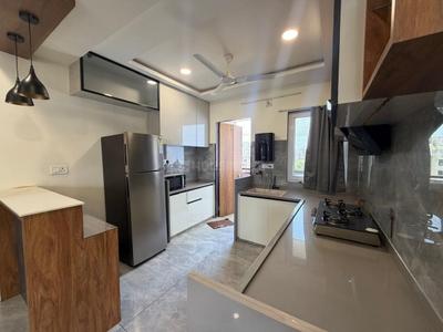 Kitchen Image of 2200 Sq.ft 3 BHK Apartment / Flat for rent in Bhayli Vadodara for Rs. 55000