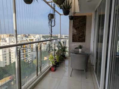 Balcony Image of 2450 Sq.ft 4 BHK Apartment / Flat for sale in Purva Whitehall by Puravankara Limited, Harlur Bengaluru for Rs. 45000000