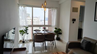 Living Room Image of 571 Sq.ft 2 BHK Apartment / Flat for sale in Runwal Forest Tower 1 To 4, Kanjurmarg West Mumbai for Rs. 13400000